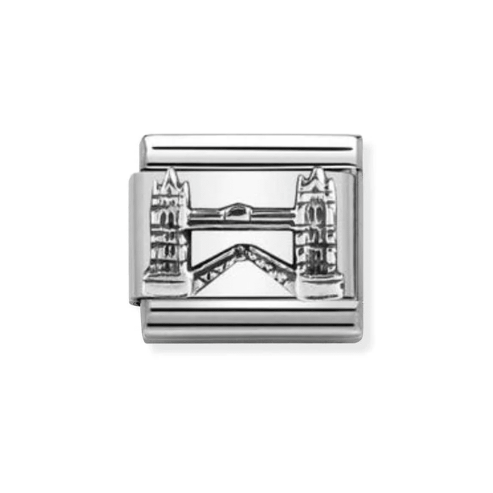 Nomination Classic Sterling Silver Tower Bridge Relief Charm - MococoNomination330105/108033497399458Charms