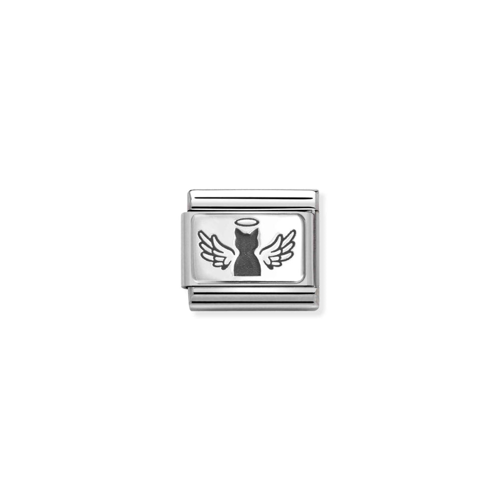 Nomination Composable Classic Angel Cat Link - MococoNomination330111/458033497542250Charms and Links