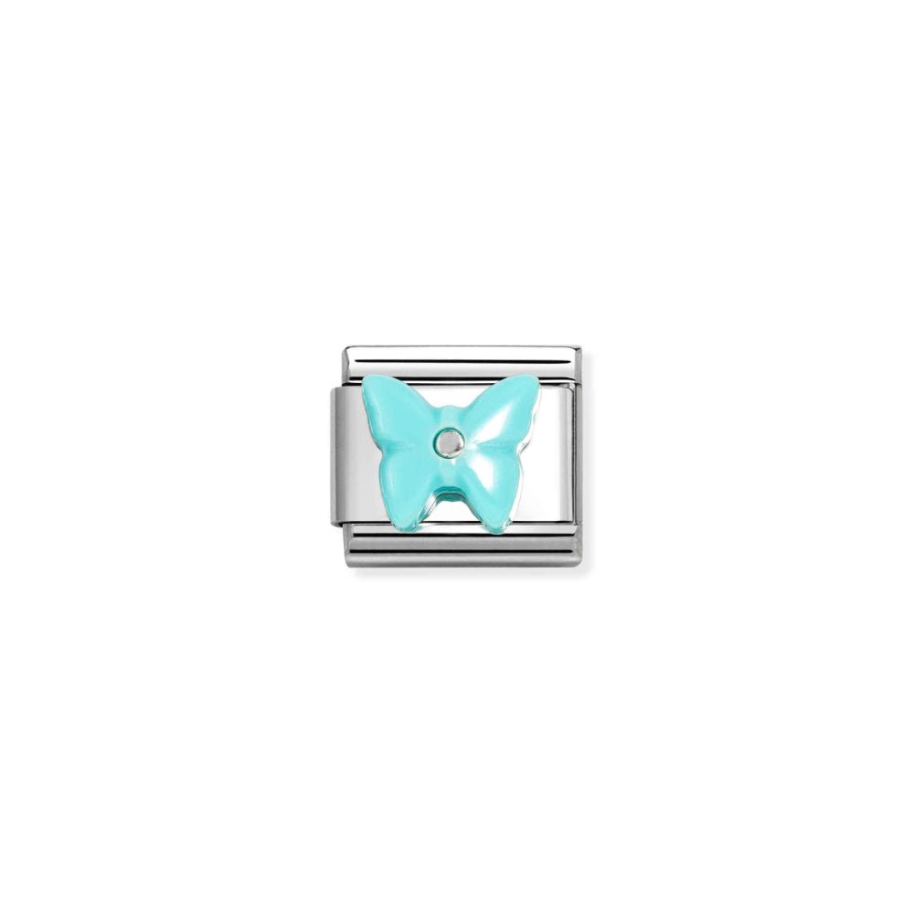Nomination Composable Classic Butterfly Turquoise Stone Link - MococoNomination330509/158033497550071Charms and Links