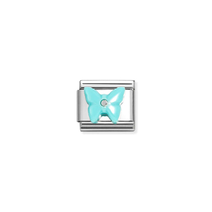 Nomination Composable Classic Butterfly Turquoise Stone Link - MococoNomination330509/158033497550071Charms and Links
