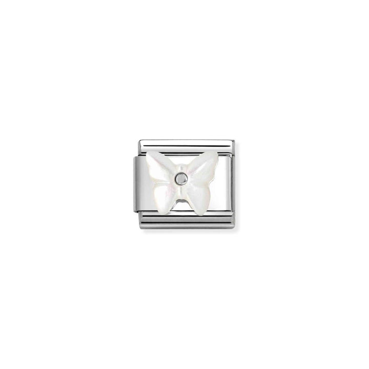 Nomination Composable Classic Butterfly White Mother Of Pearl Link - MococoNomination330509/138033497550057Charms and Links