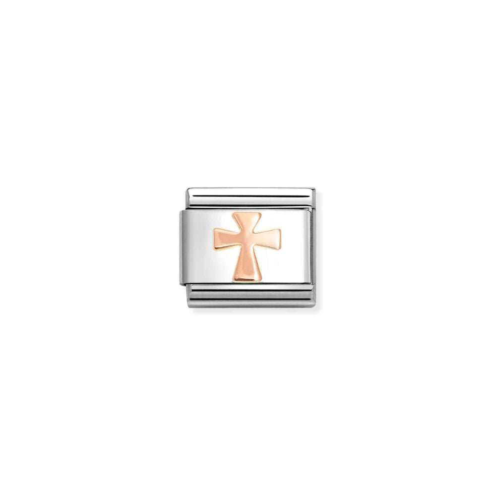 Nomination Composable Classic Cross in Rose Gold Link - MococoNomination430104/568033497549365Charms and Links