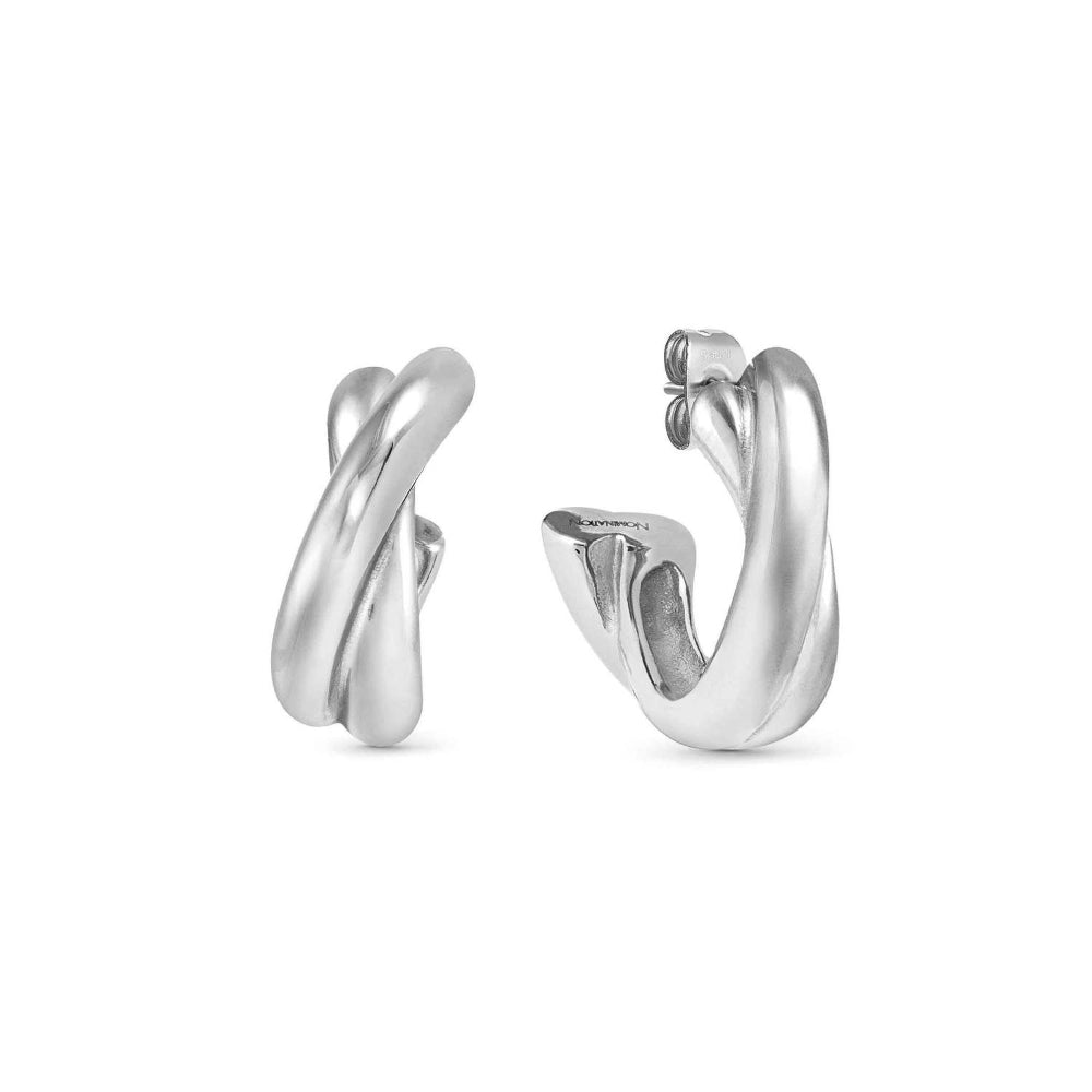 Nomination Ecclettica In Steel (Intersected) Earrings Image