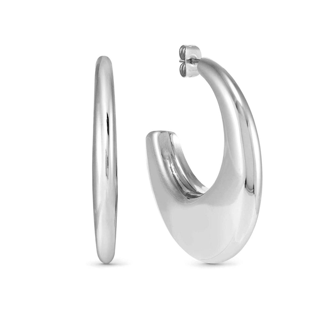 Nomination Ecclettica In Steel Medium Drop Steel Earrings Image