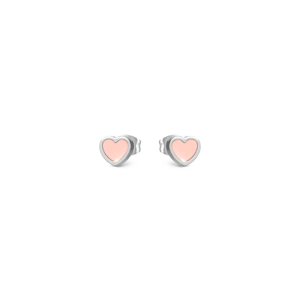 Nomination Emosfere Stainless Steel Pink Heart Earrings image 3