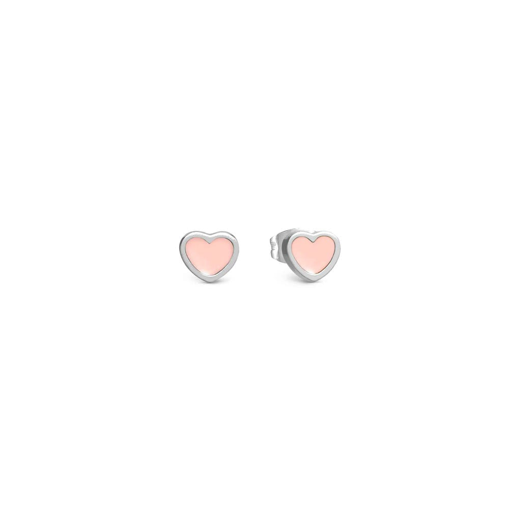 Nomination Emosfere Stainless Steel Pink Heart Earrings image