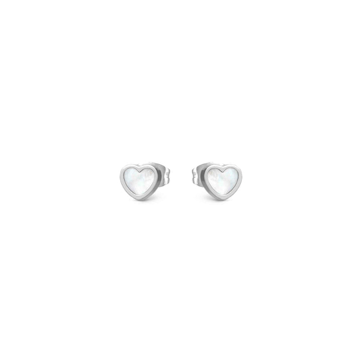 Nomination Emosfere Stainless Steel White Mother-of-Pearl Heart Earrings image 3
