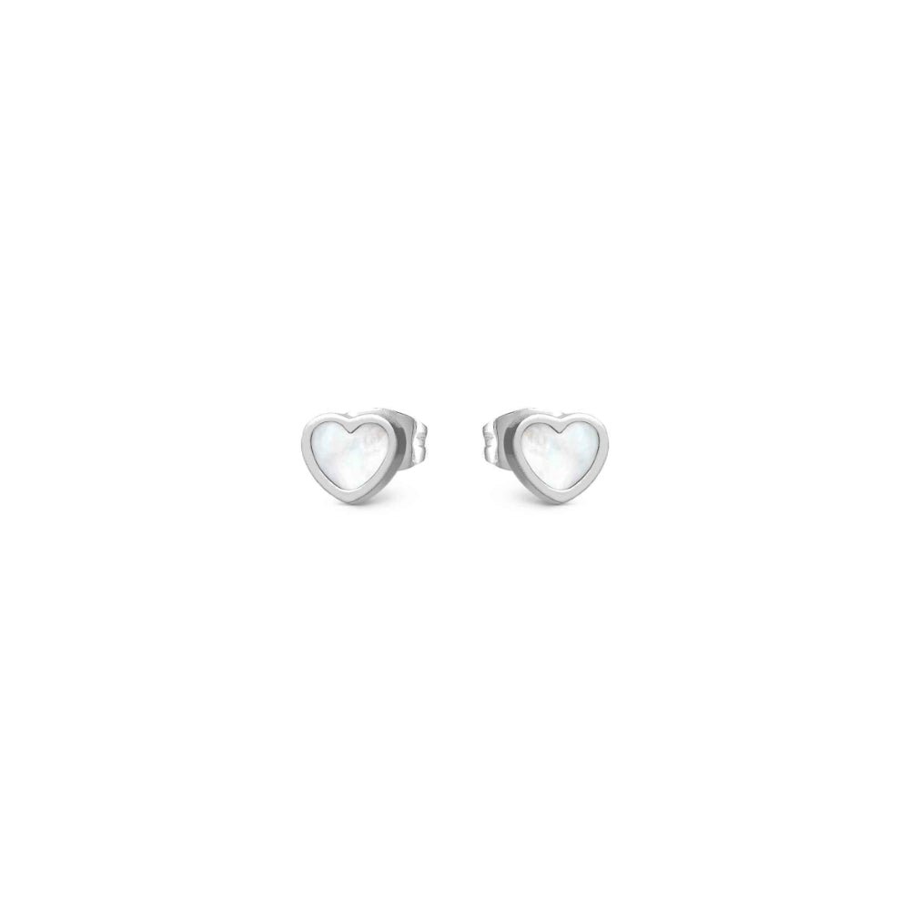 Nomination Emosfere Stainless White Mother - of - Pearl Heart Earrings - MococoNomination134209/0368033497561688Earrings
