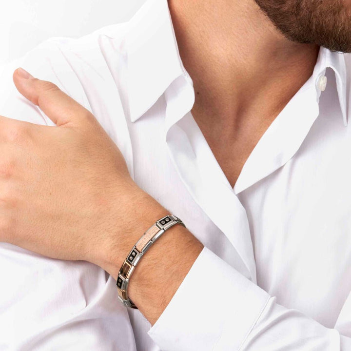 Nomination God and Rose Gold Classic Double Engraved and Custom Daughter Charm - MococoNomination430710/068033497450432Charms