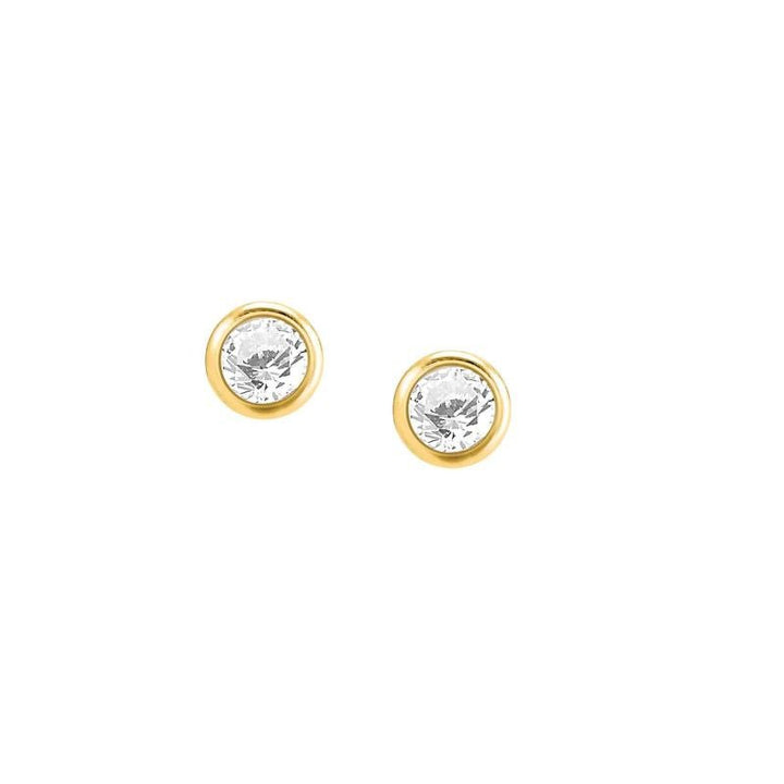 Nomination Gold Bella Cubic Zirconia Stud Earrings - MococoNomination146688/0128033497513106Earrings