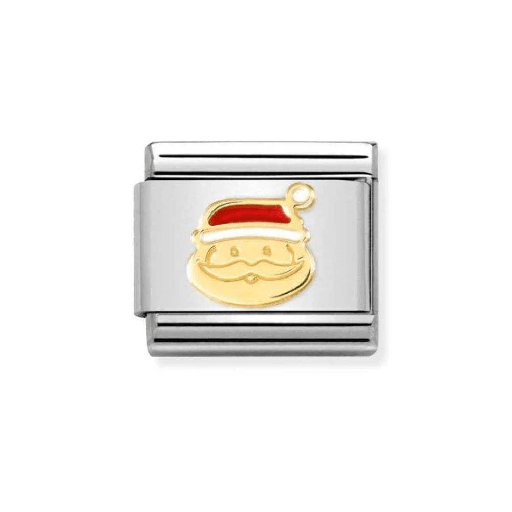 Nomination Gold Classic Christmas Santa Claus Charm - MococoNomination030225/248033497505088Charms