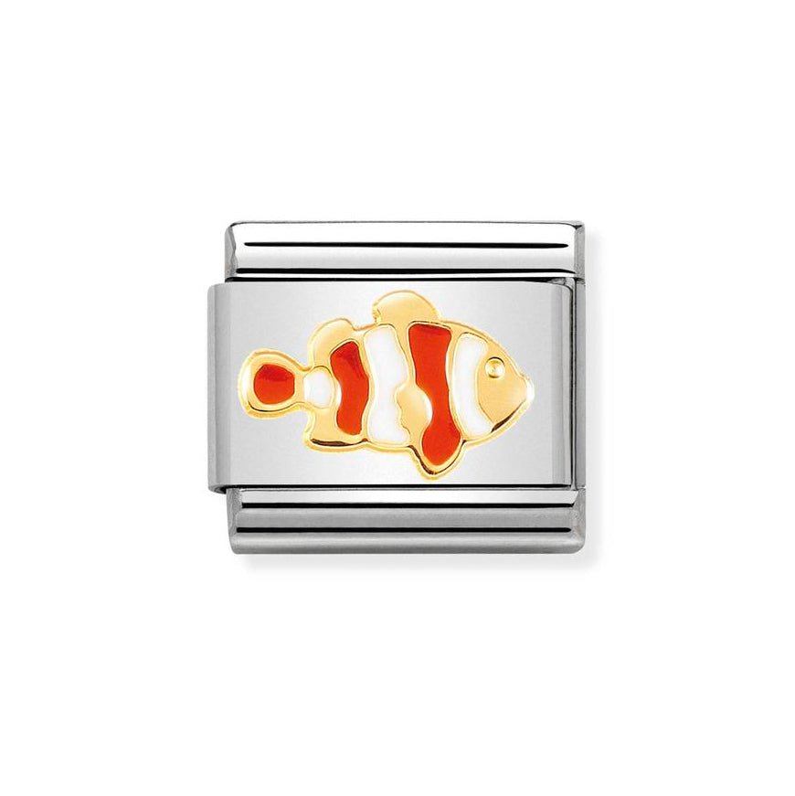 Nomination Gold Classic Clownfish Nemo Charm - MococoNomination030272/408033497460899Charms and Links
