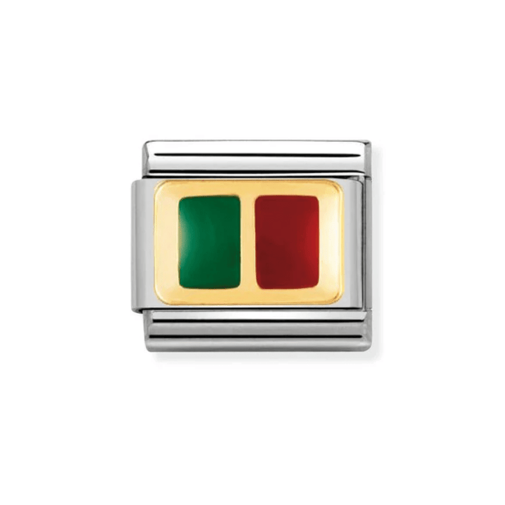 Nomination Gold Classic Europe Flag Stainless with Enamel Portugal Charm - MococoNomination030234/178033497041029Charms