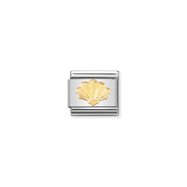Nomination Gold Classic Nature Stainless Shell Charm - MococoNomination030111/058033497011633Charms