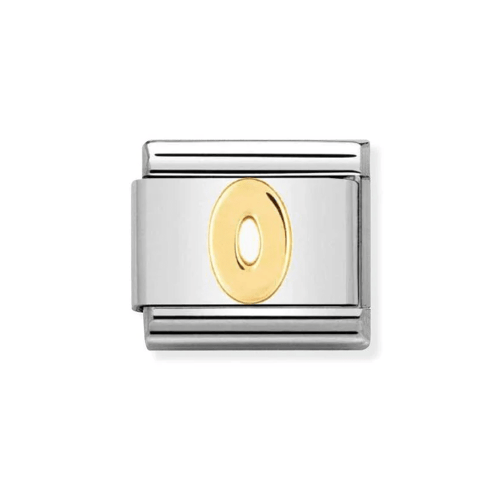 Nomination Gold Classic Number 0 Charm - MococoNomination030102/008033497010339Charms