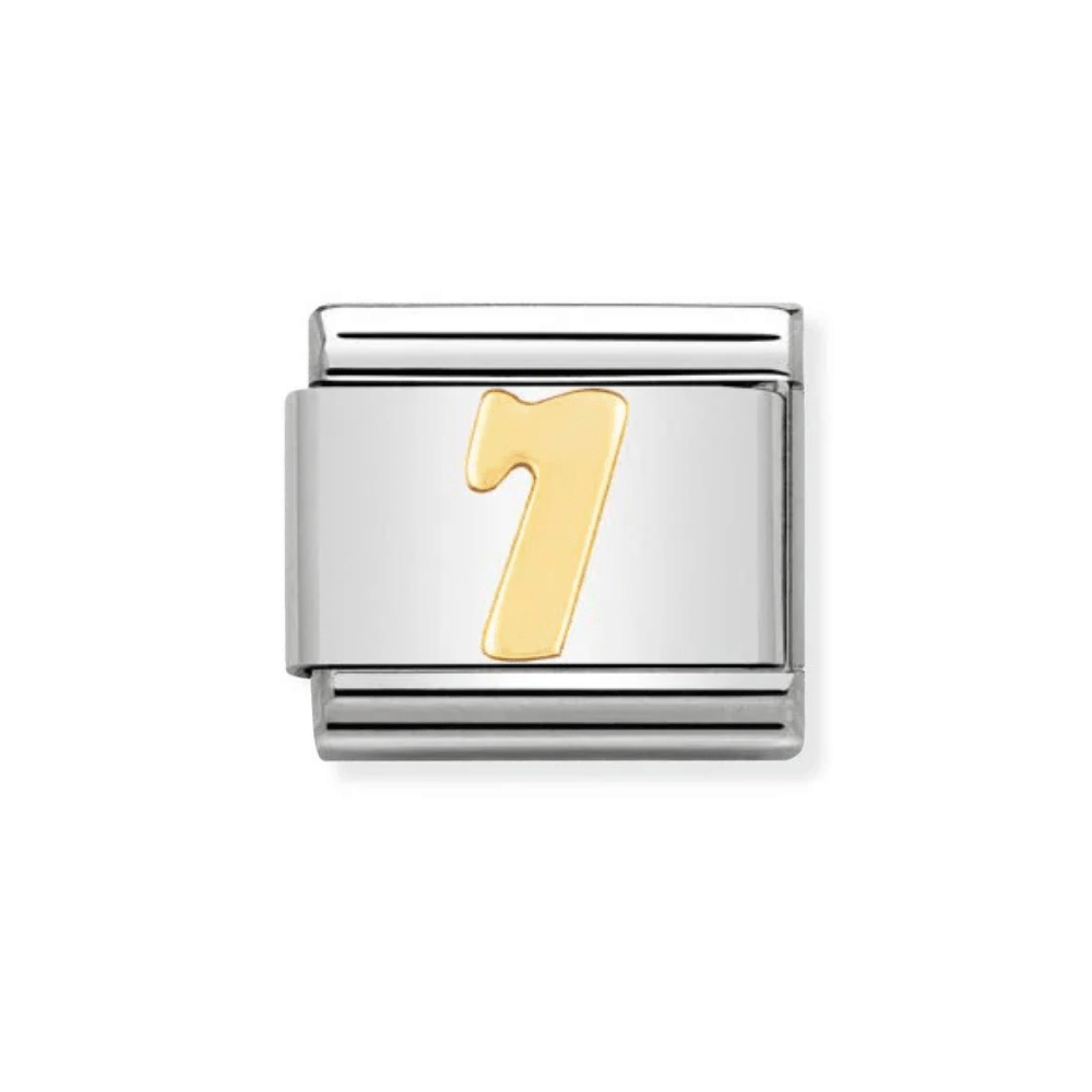 Nomination Gold Classic Number 7 Charm - MococoNomination030102/078033497010407Charms