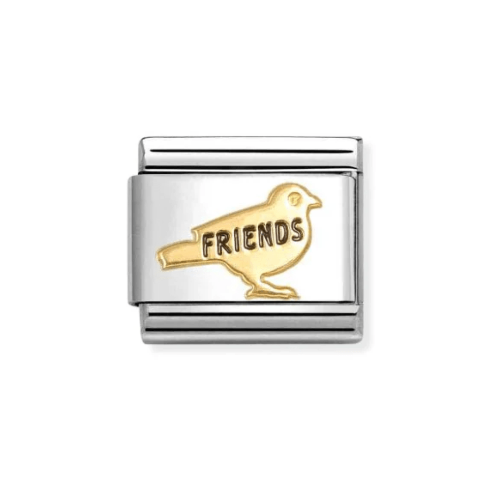 Nomination Gold Classic Symbols , Enamel and Friends Bird Charm - MococoNomination030285/728033497568427Charms