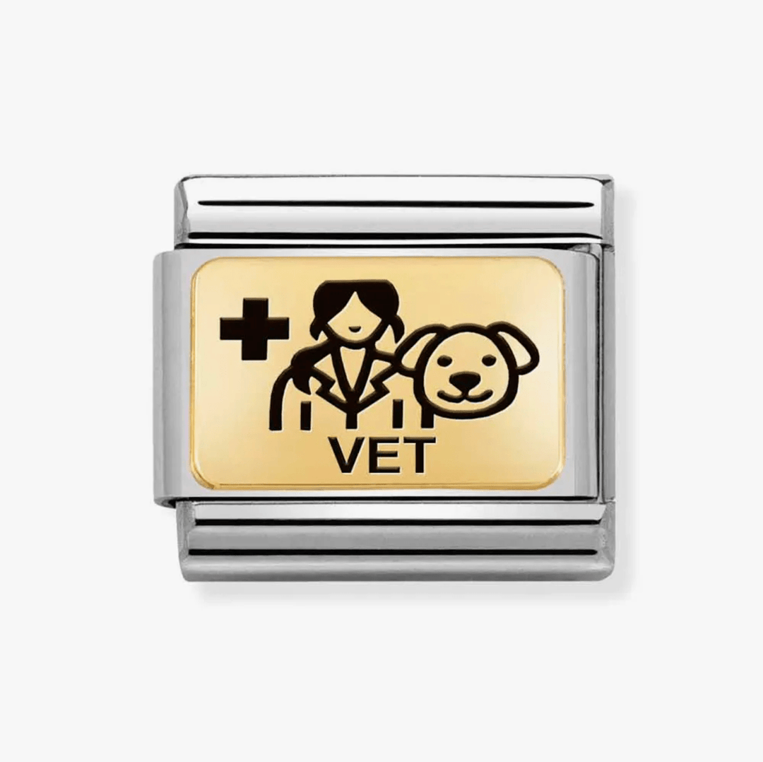 Nomination Gold Classic Vet Charm - MococoNomination030166/188033497510365Charms