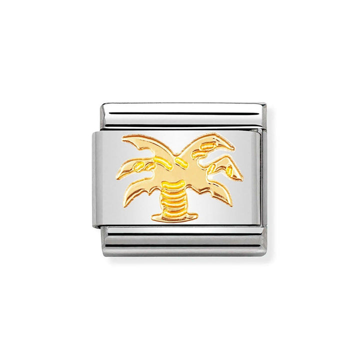Nomination Gold Composable Palm Tree Charm - MococoNomination030111/04Charms