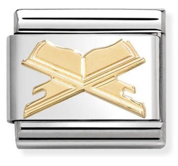 Nomination Gold Holy Book Charm - MococoNomination030105/138033497567321Charms