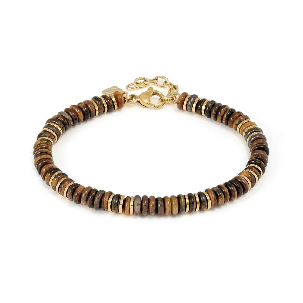 Nomination Gold Instinctstyle Ed Infinity Tiger Eye Bracelet Image