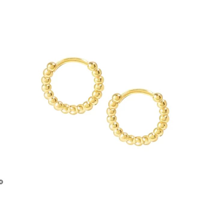 Nomination Gold Lovecloud Circle Hoop Earrings - MococoNomination240505/0128033497540577Earrings