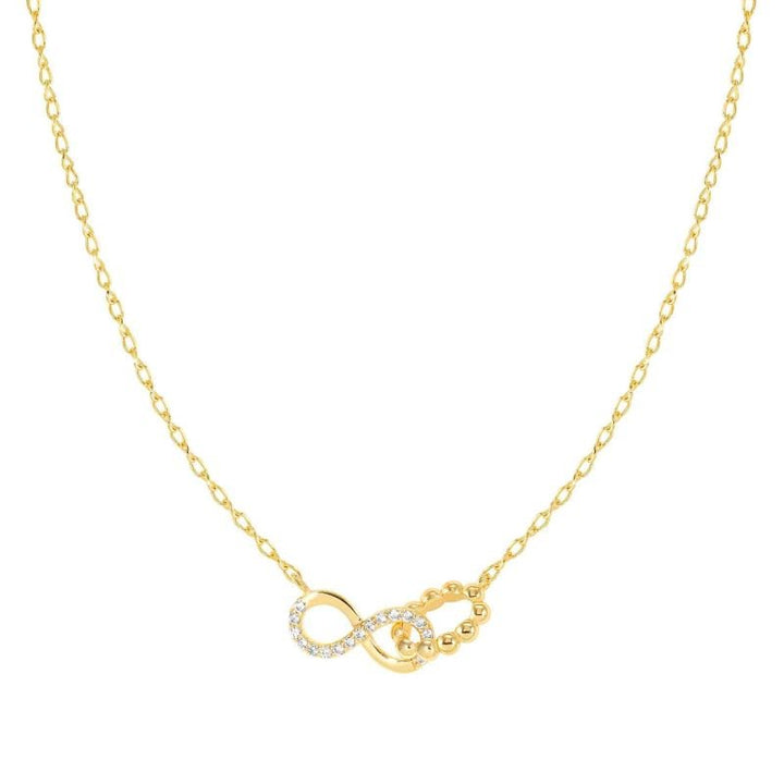 Nomination Gold Lovecloud Cubic Zirconia Infinity Necklace - MococoNomination240504/0058033497540522Necklaces