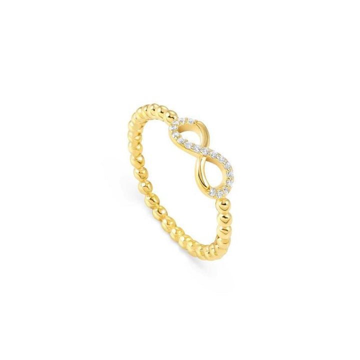 Nomination Gold Lovecloud Cubic Zirconia Infinity Ring - MococoNomination240500/005/0058033497540256Rings