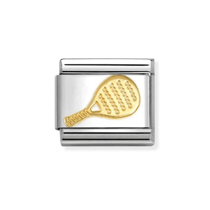 Nomination Gold Padel Racket Charm - MococoNomination030106/268033497552761Charms