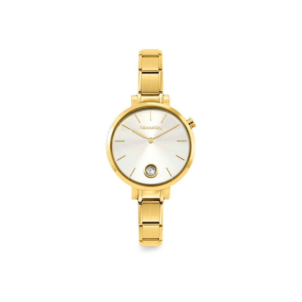 Nomination Gold Round With CZ Paris Watch - MococoNomination076035/0178033497505712Watches and Accessories