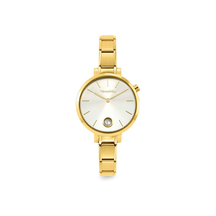 Nomination Gold Round With CZ Paris Watch - MococoNomination076035/0178033497505712Watches and Accessories