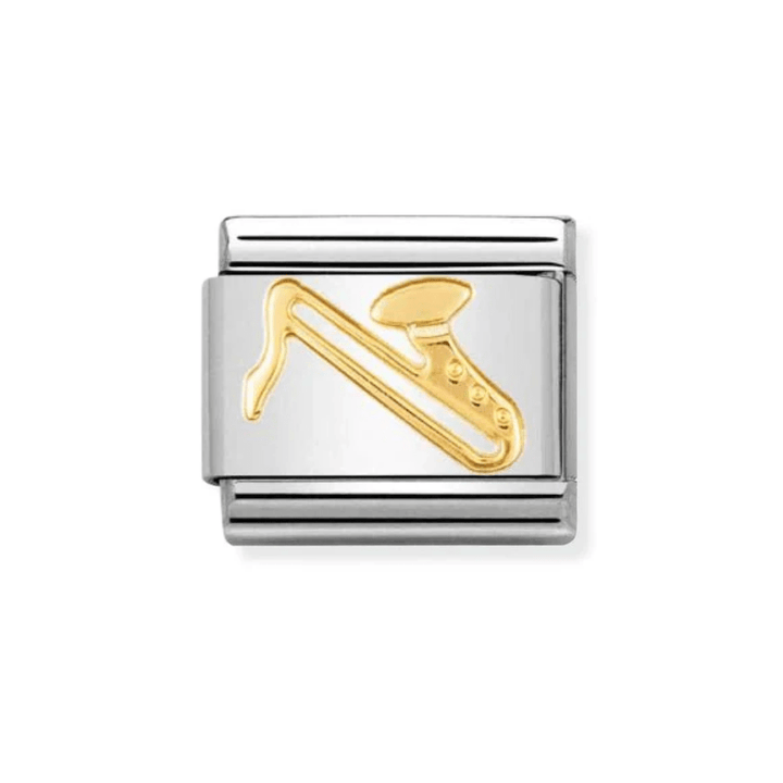 Nomination Gold Saxophone Charm - MococoNomination030117/078033497011961Charms