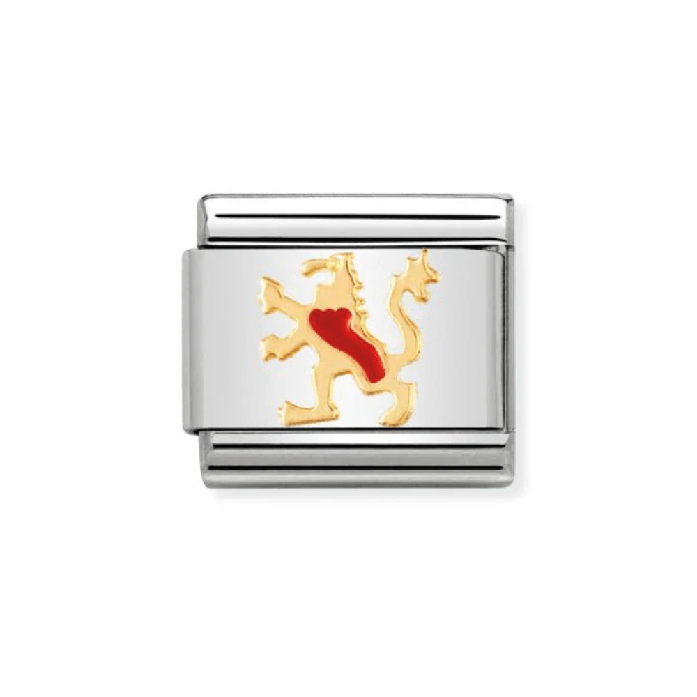 Nomination Gold Scottish Lion Charm - MococoNomination030250/018033497067524Charms