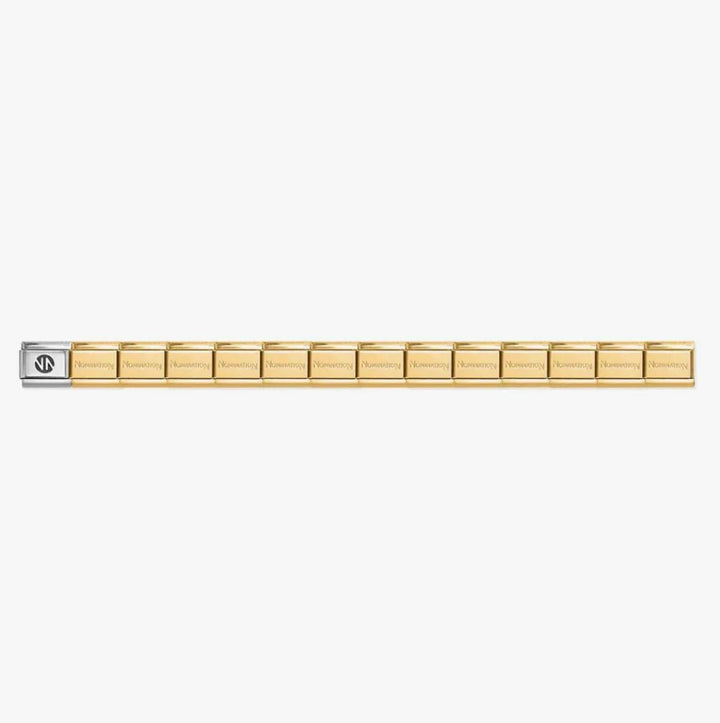 Nomination Gold Starter Bracelet With 18ct Gold Nanny Charm - MococoNominationBracelets