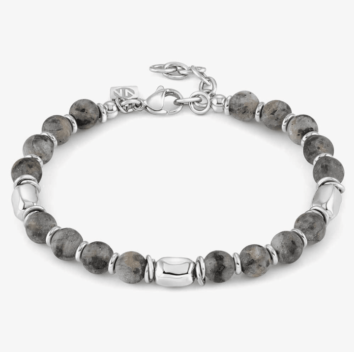 Nomination Grey Instinct Jasper Stone Beaded Mens Bracelet - MococoNomination027930/0818033497545930Bracelets