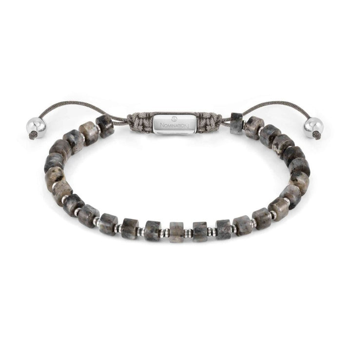 Nomination Grey Instinctstyle with Stones Jasper Mens Bracelet - MococoNomination027926/0818033497531056Bracelets