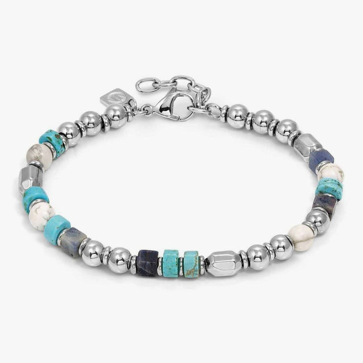 Nomination Instinctstyle Sea Edition Nuggets and Natural Stones (Large) Mix 2 Mens Bracelet - MococoNomination027932/0628033497560995Bracelets