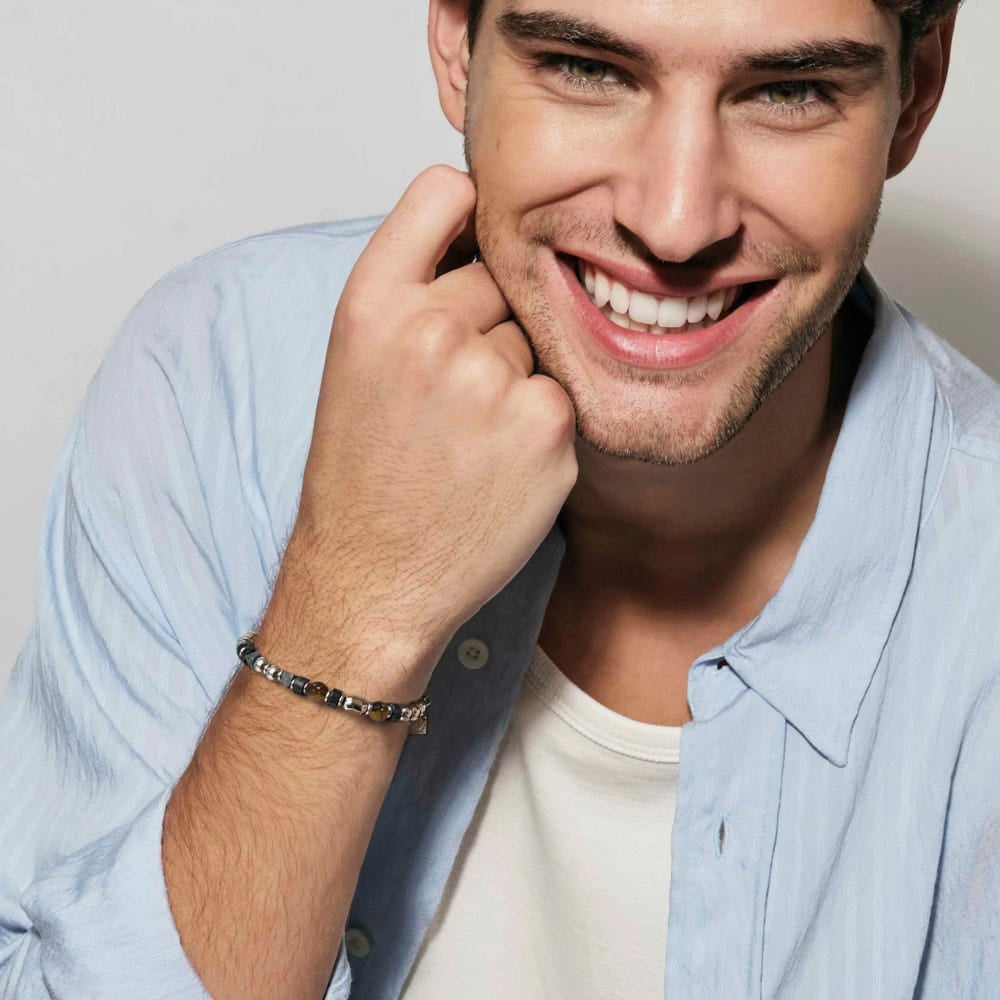 Nomination Instinctstyle Sea Edition with Nuggets and Natural Stones (Large) Mix 5 Bracelet Image 2