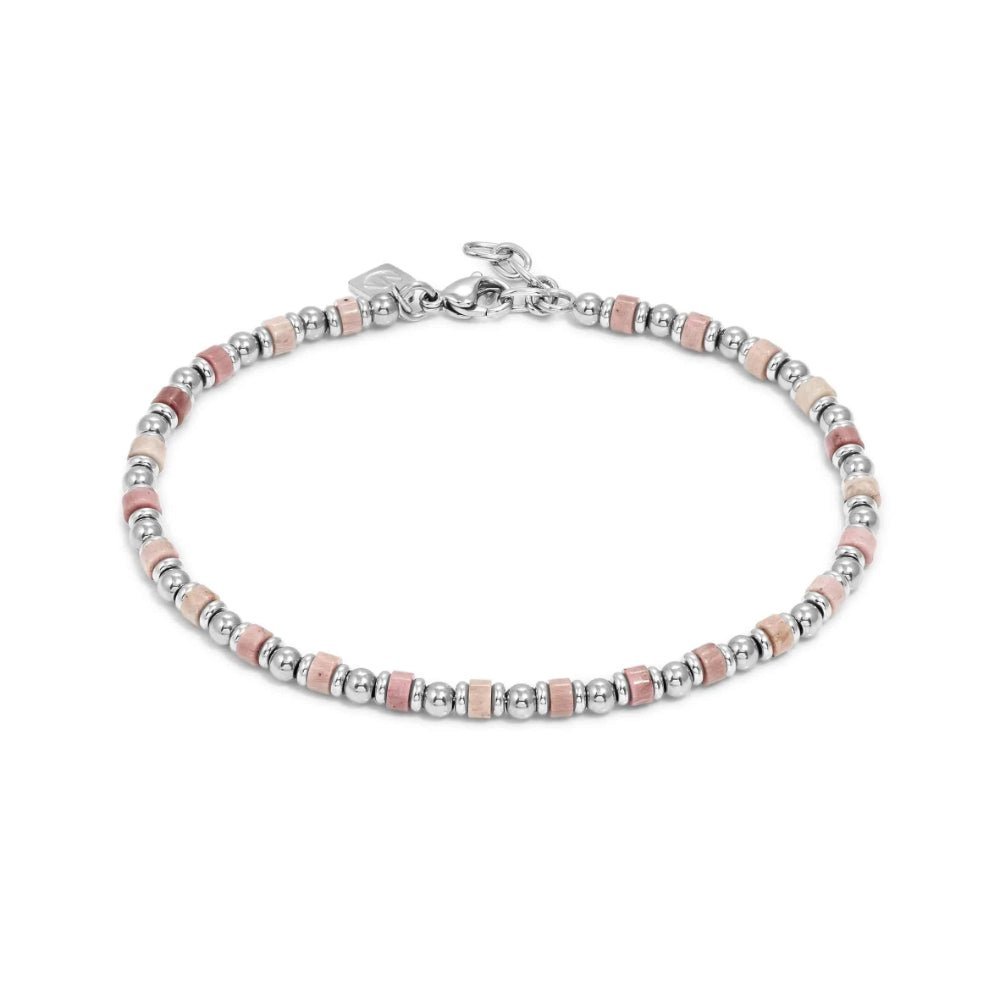 Nomination InstinctStyle Stainless Pink Jade Sea Edition Ankle Bracelet - MococoNomination027934/0908033497561114Bracelets