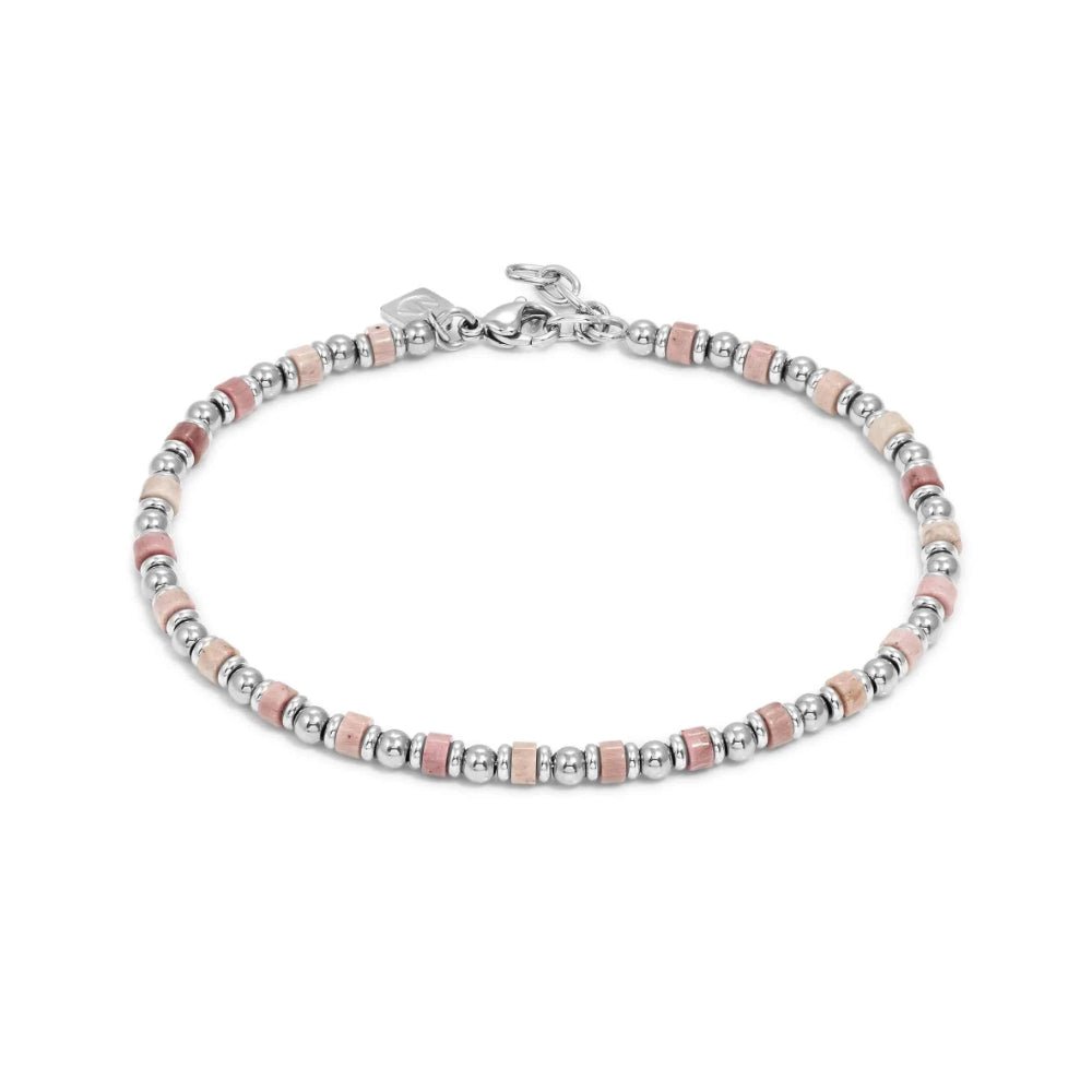 Nomination InstinctStyle Stainless Pink Jade Sea Edition Ankle Bracelet - MococoNomination027934/090Bracelet