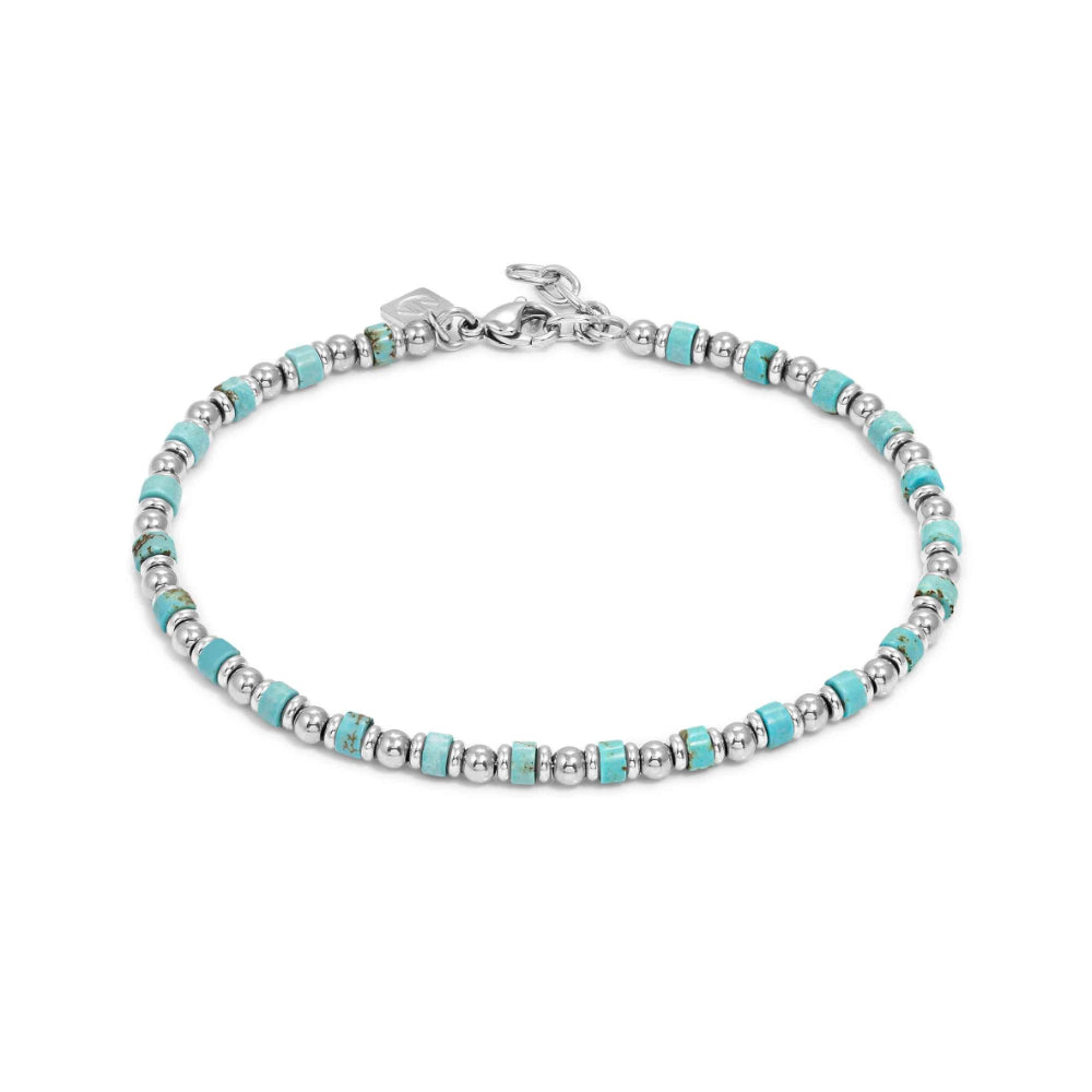 Nomination InstinctStyle Stainless Steel Turquoise Sea Edition Ankle Bracelet image