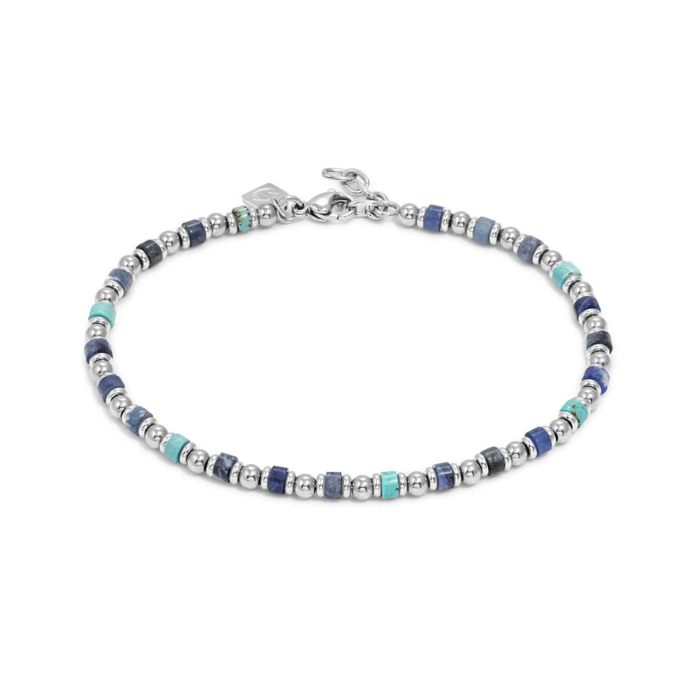 Nomination InstinctStyle Stainless Turquoise & Sodalite Sea Edition Ankle Bracelet - MococoNomination027934/0938033497561121Anklets