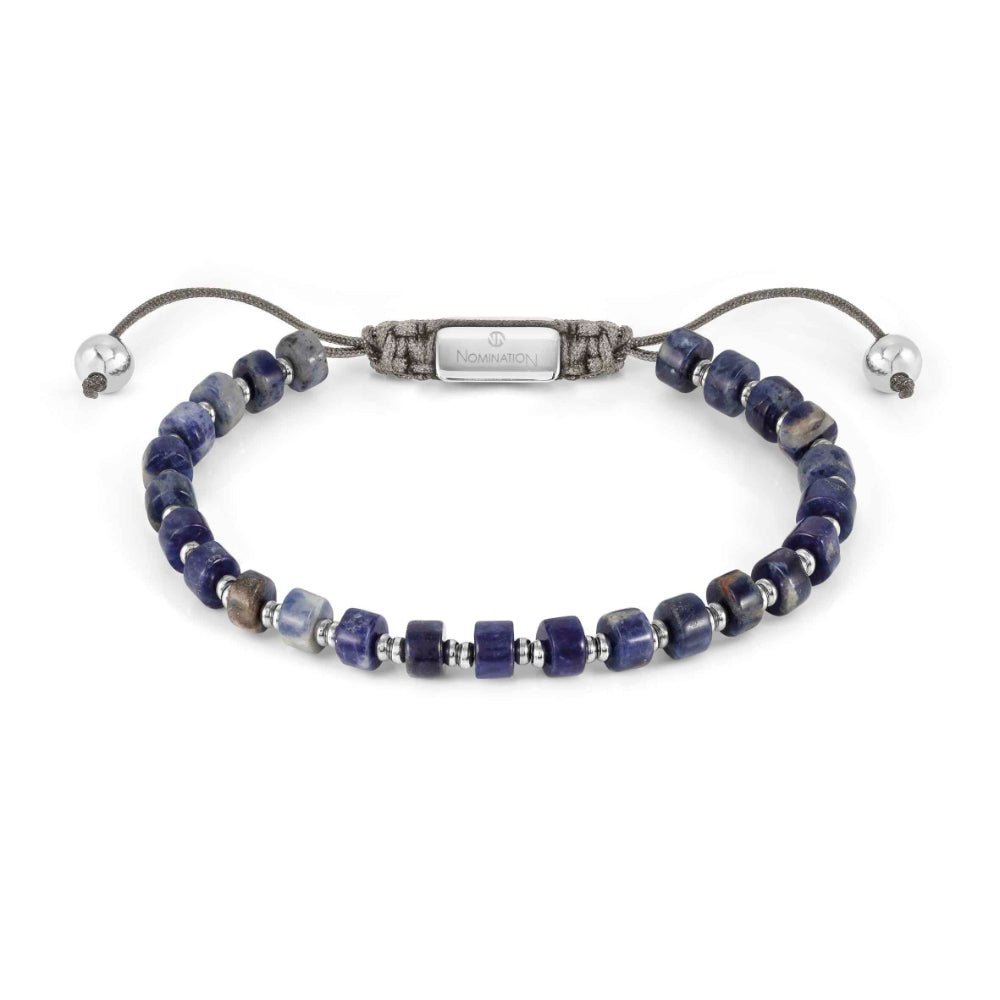 Nomination Instinctstyle with Stones Sodalite Mens Bracelet - MococoNomination027926/0348033497531049Bracelets