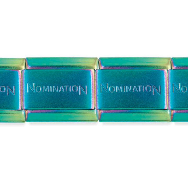 Nomination Single Matt Iridescent Starter Bracelet Links