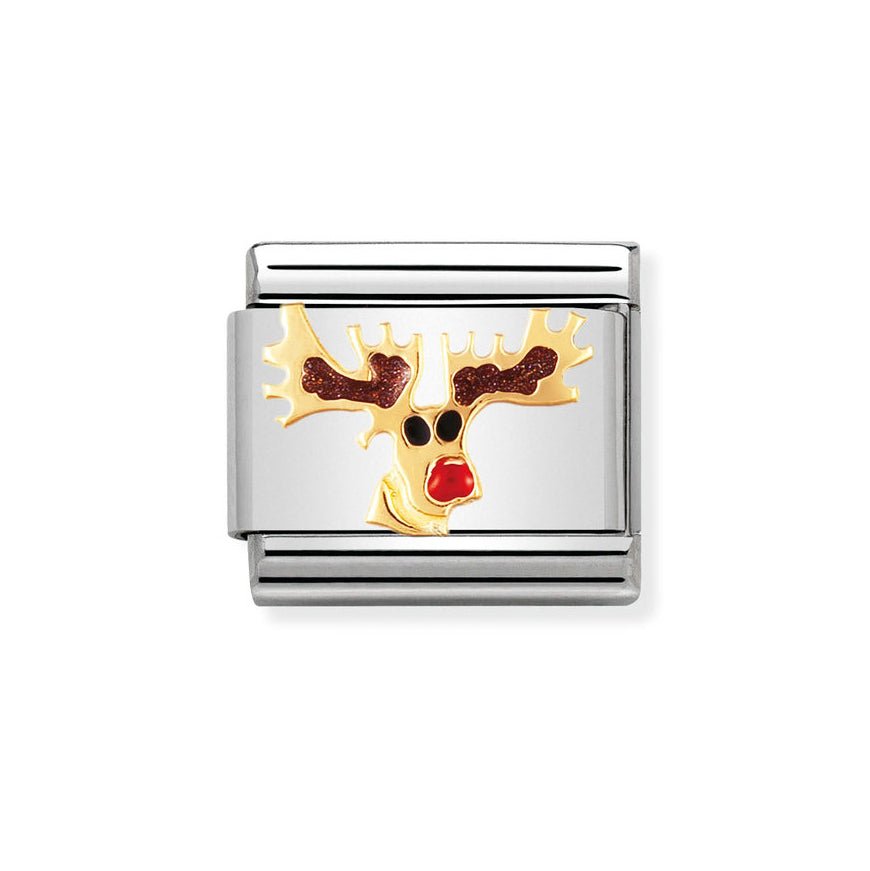 Nomination Reindeer (030225/08) - MococoNomination030225/088033497015501Charms and Links