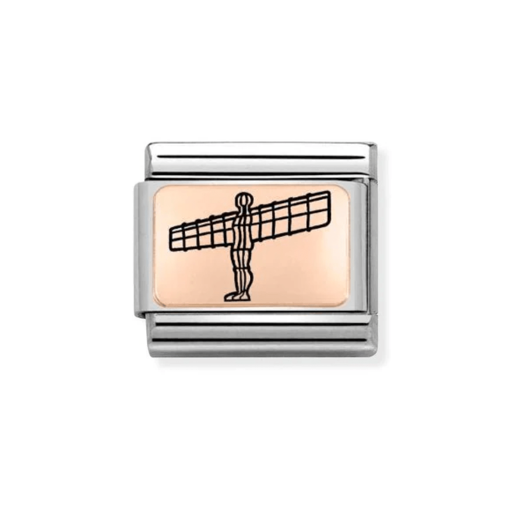 Nomination Rose Gold Classic Angel of North Charm - MococoNomination430111/068033497502285Charms