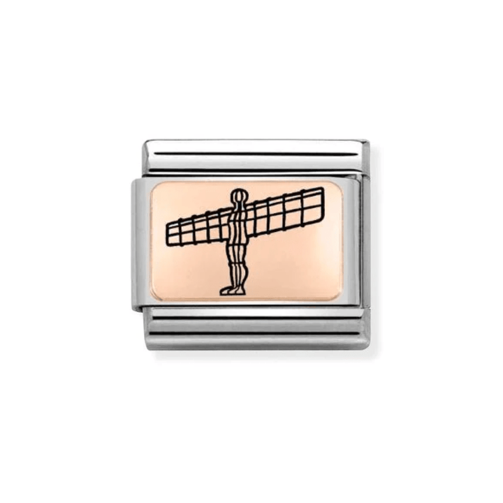 Nomination Rose Gold Classic Angel of North Charm - MococoNomination430111/068033497502285Charms