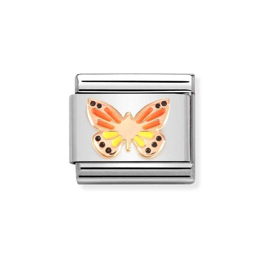 Nomination Rose Gold Classic Coloured Butterfly Charm - MococoNomination430202/178033497528469Charms and Links