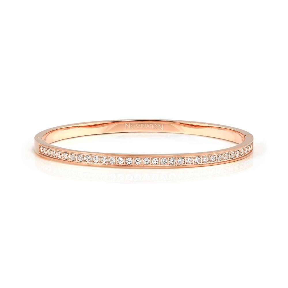 Nomination Rose Gold Pretty Bangles Cubic Zirconia Bracelet - MococoNomination029523/0438033497577344Bracelets