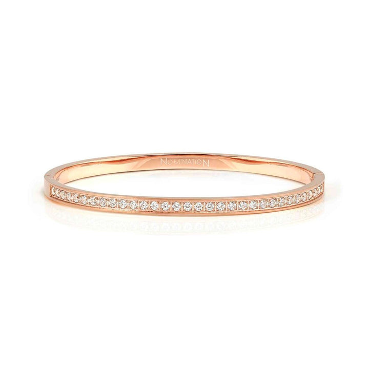 Nomination Rose Gold Pretty Bangles Cubic Zirconia Bracelet - MococoNomination029523/0438033497577344Bracelets